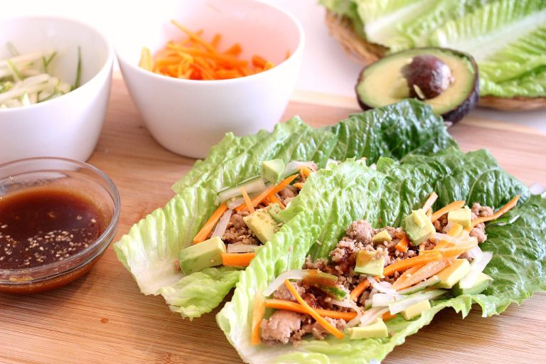 Low carb Kalbi Lettuce Wrap